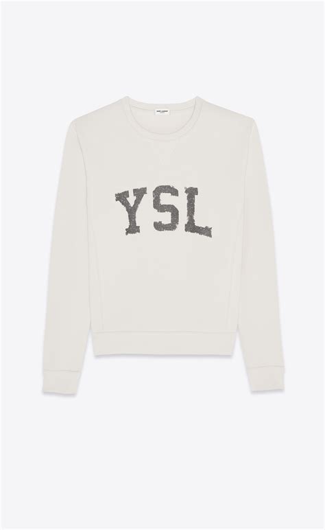 pink ysl sweat suit|farfetch ysl sweatshirts.